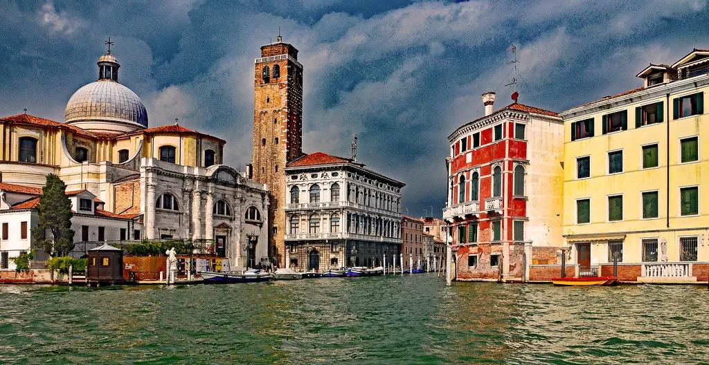 Grand Opening Water Parade in Cannaregio in Venice