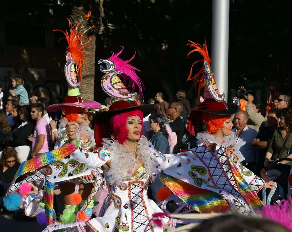 The Grand Coso Apoteosis Parade in Santa Cruz de Tenerife