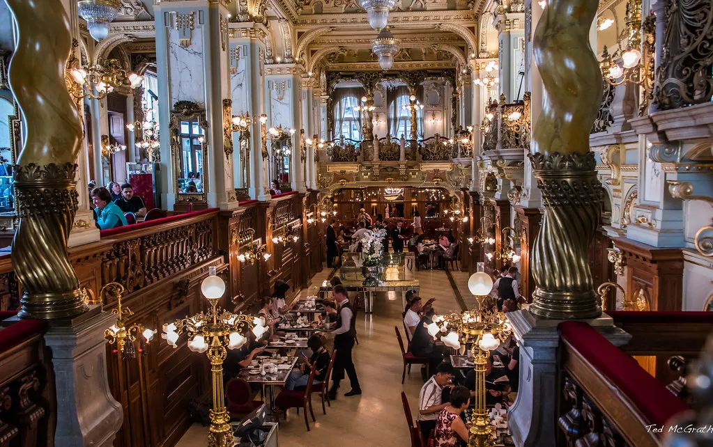 Festive Food: Great Market Hall & New York Cafe in Budapest